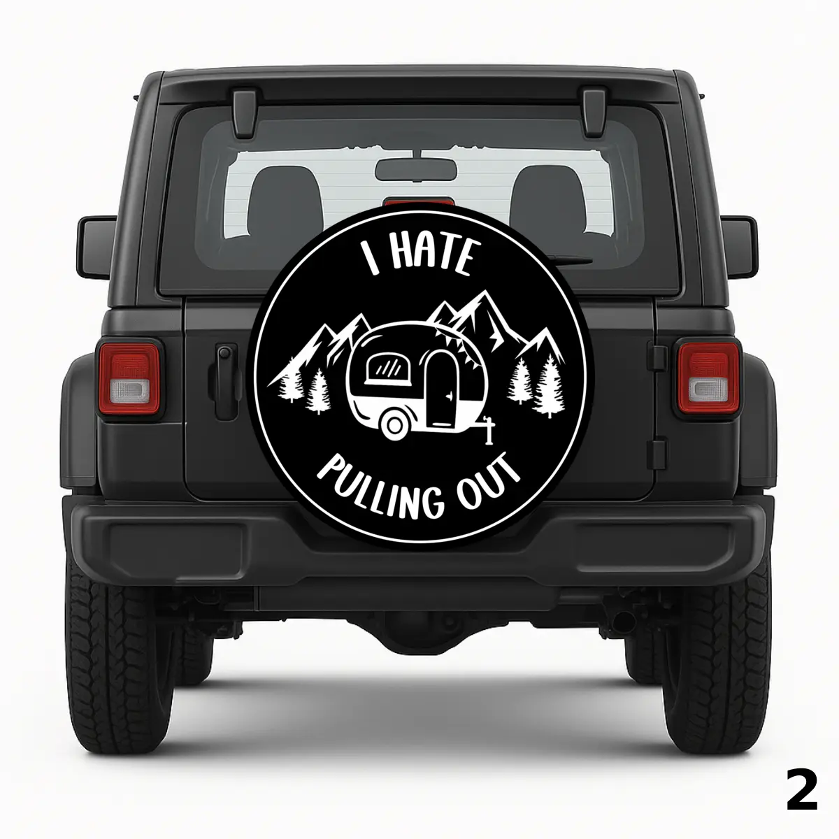 =I Hate Pulling Out Spare Tire Cover