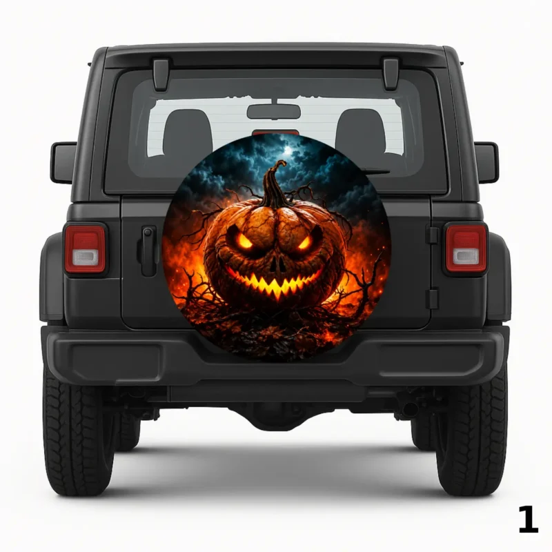 =Jack O Lantern Spare Tire Cover