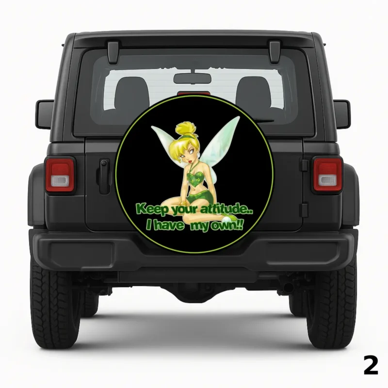 =Keep Your Attitude Spare Tire Cover