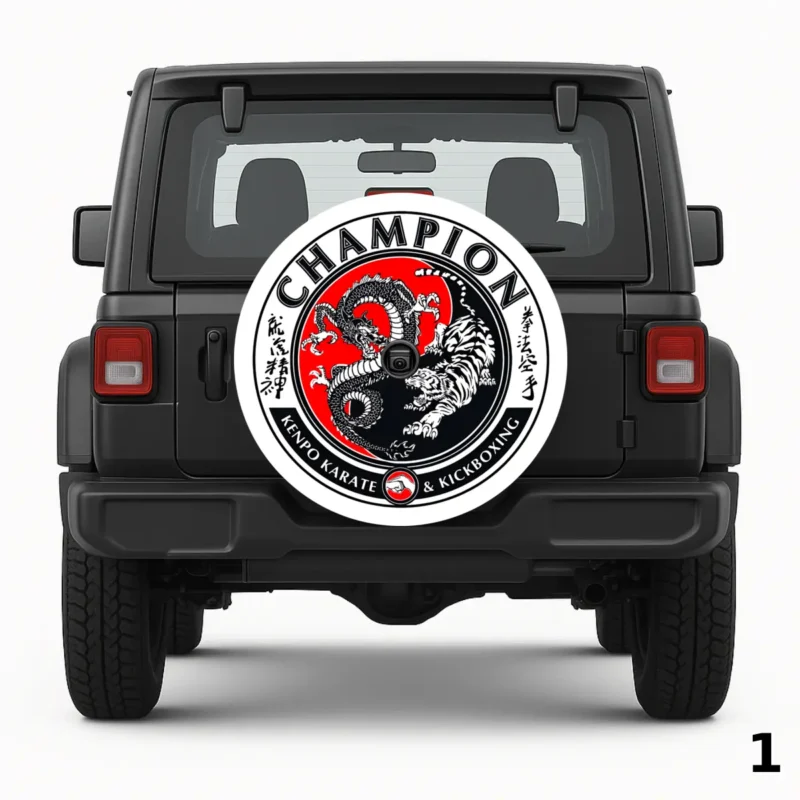 =Kenpo Karate Spare Tire Cover