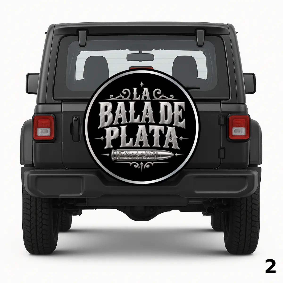 =La Bala De Plata Spare Tire Cover