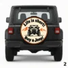 =Life Is Short! Buy A Jeep! Spare Tire Cover