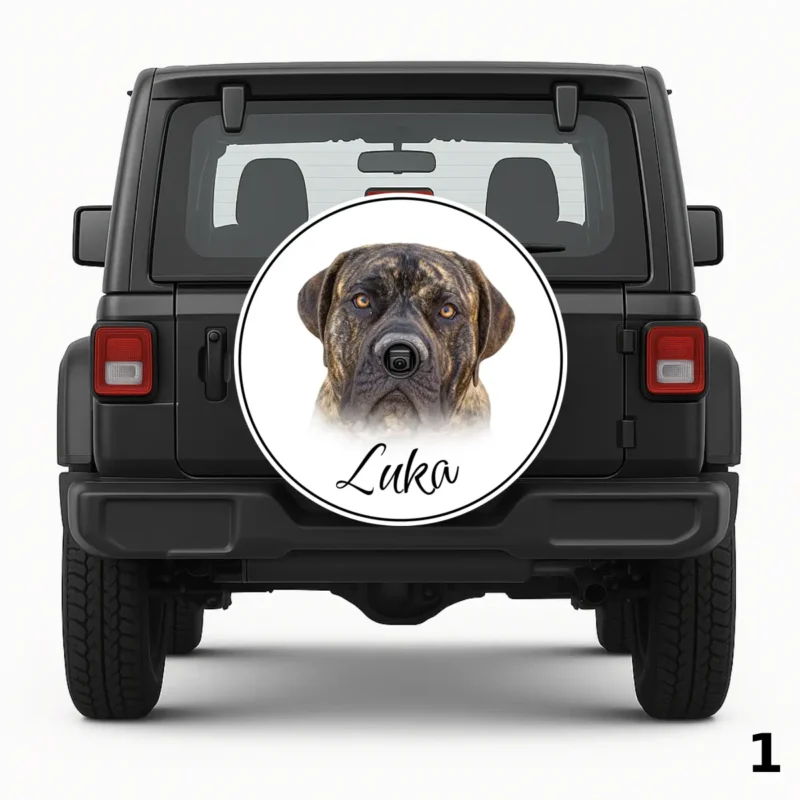 =Luka Dog Spare Tire Cover