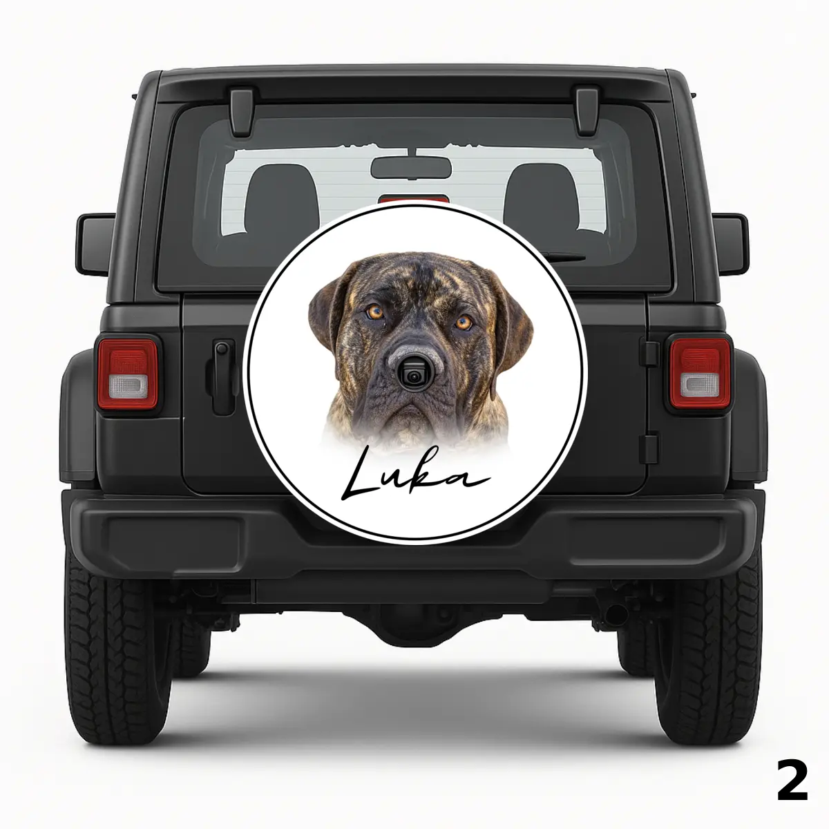 =Luka Dog Spare Tire Cover