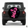 =Magenta Spare Tire Cover