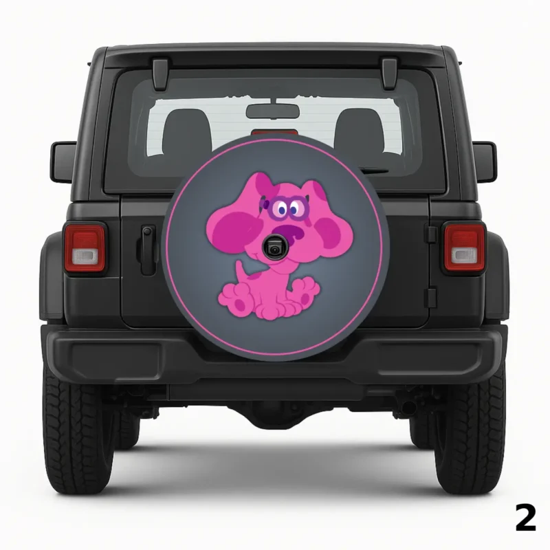 =Magenta Spare Tire Cover