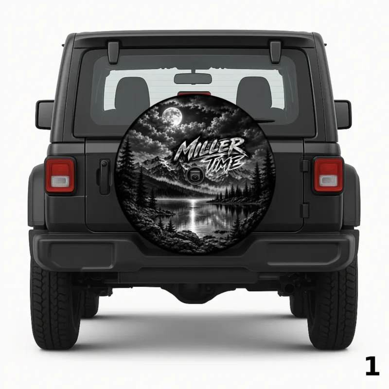 =Miller Time Spare Tire Cover
