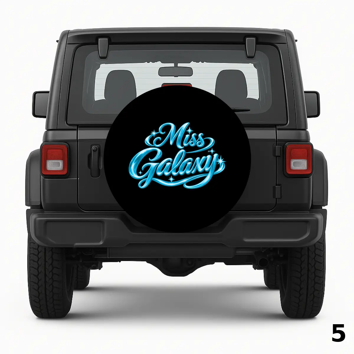 =Miss Galaxy Spare Tire Cover