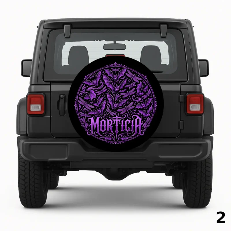 =Morticia Design Spare Tire Cover