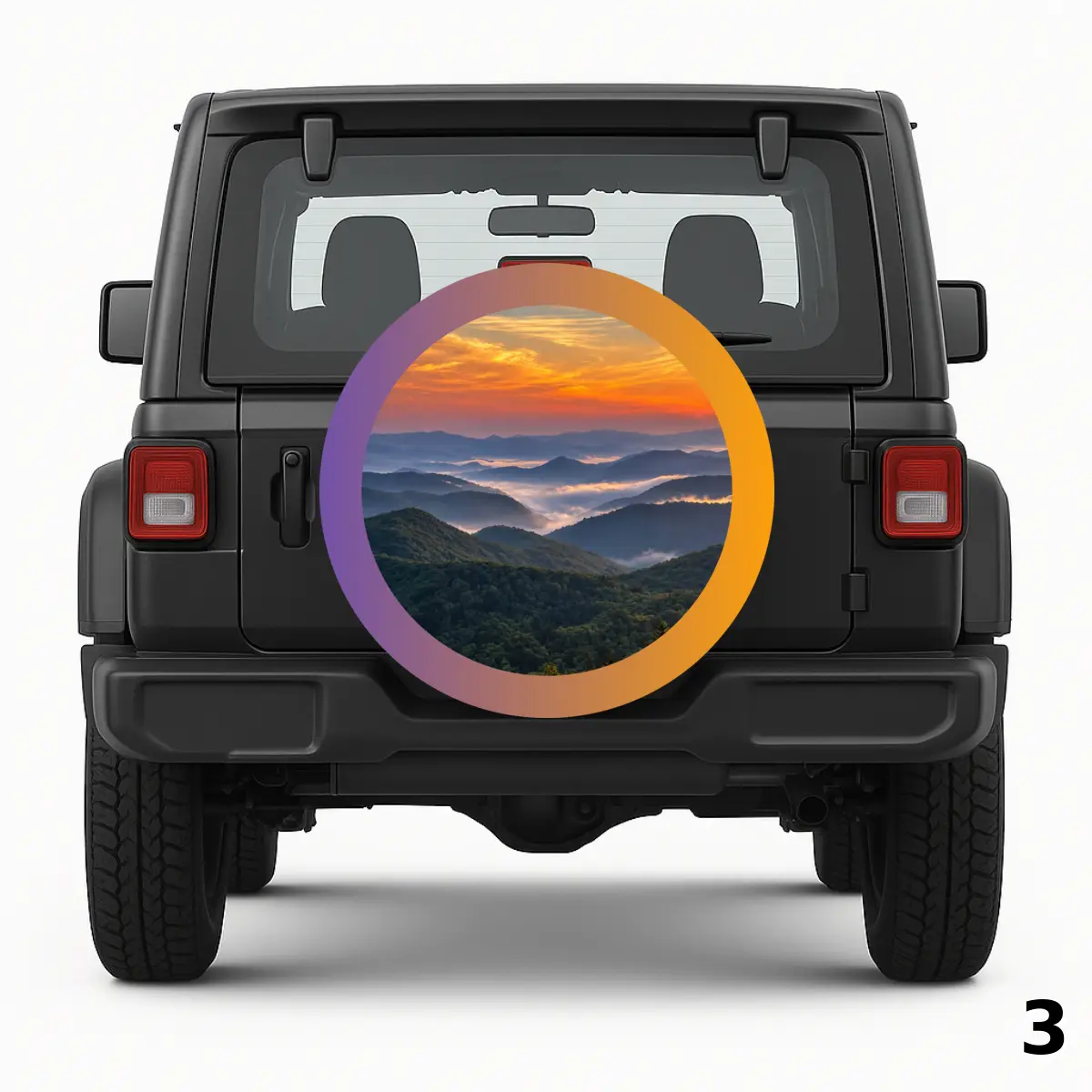 =Mountain Design Spare Tire Cover