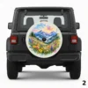 =Mountain Wildflowers Spare Tire Cover