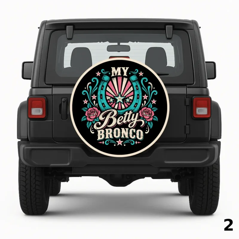 =My Betty Bronco Spare Tire Cover
