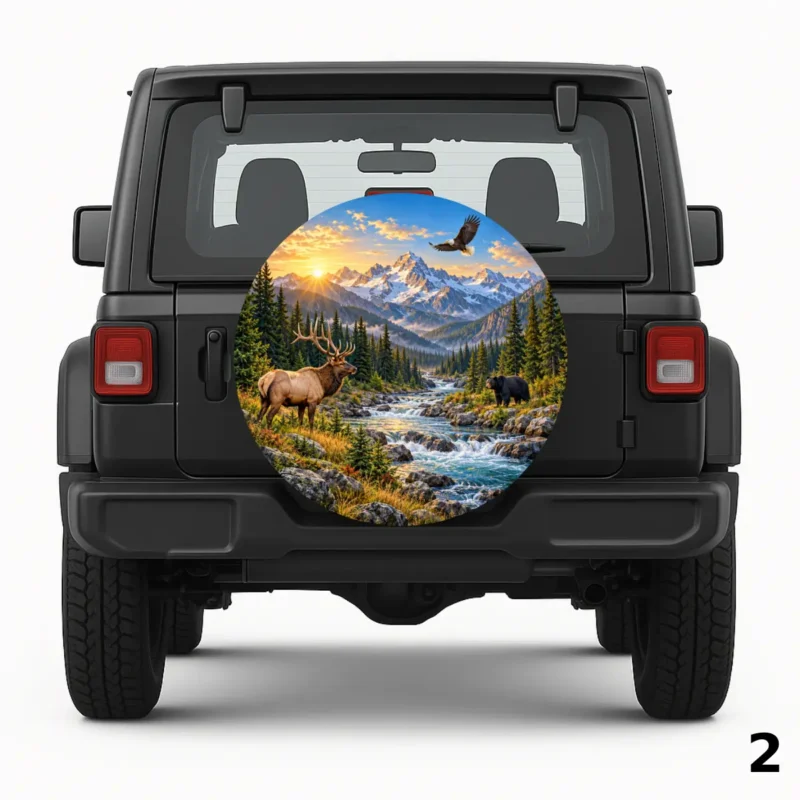 =Nature & Wildlife Spare Tire Cover