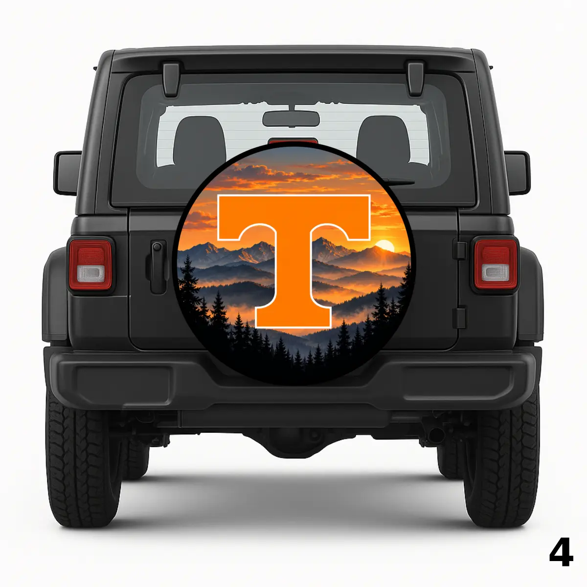=Orange Power T Spare Tire Cover