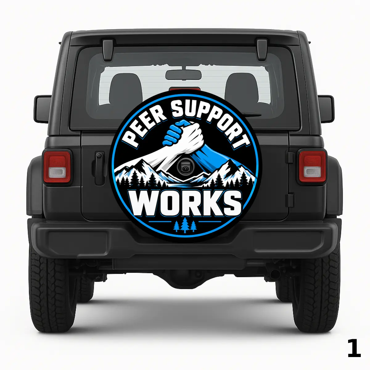 =Peer Support Works Spare Tire Cover