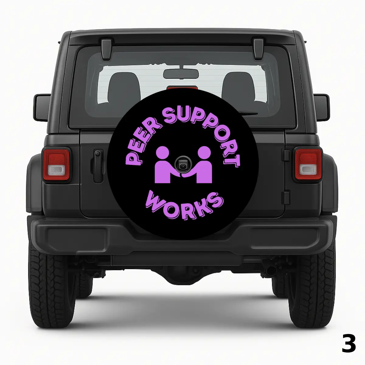 =Peer Support Works Spare Tire Cover