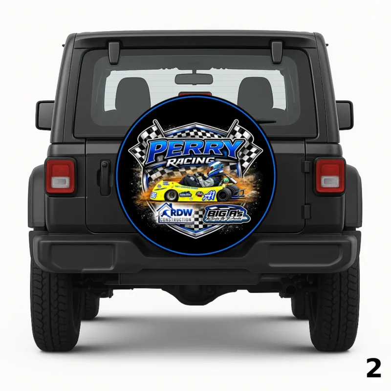 =Perry Racing Spare Tire Cover