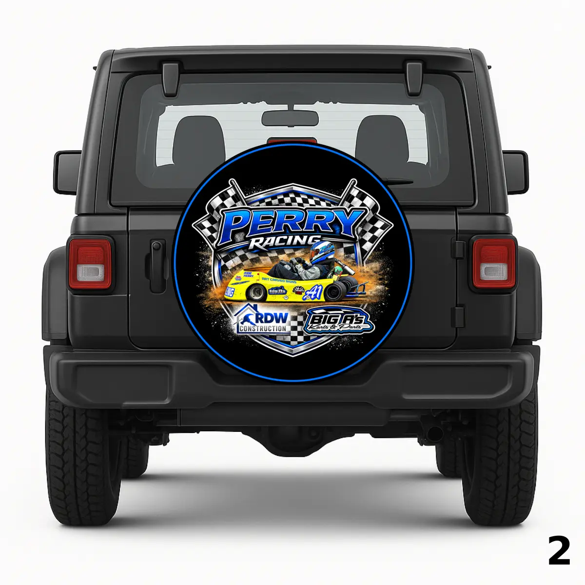 =Perry Racing Spare Tire Cover