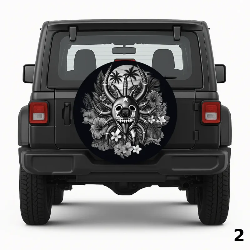 =Puerto Rican Veijante Mask Spare Tire Cover