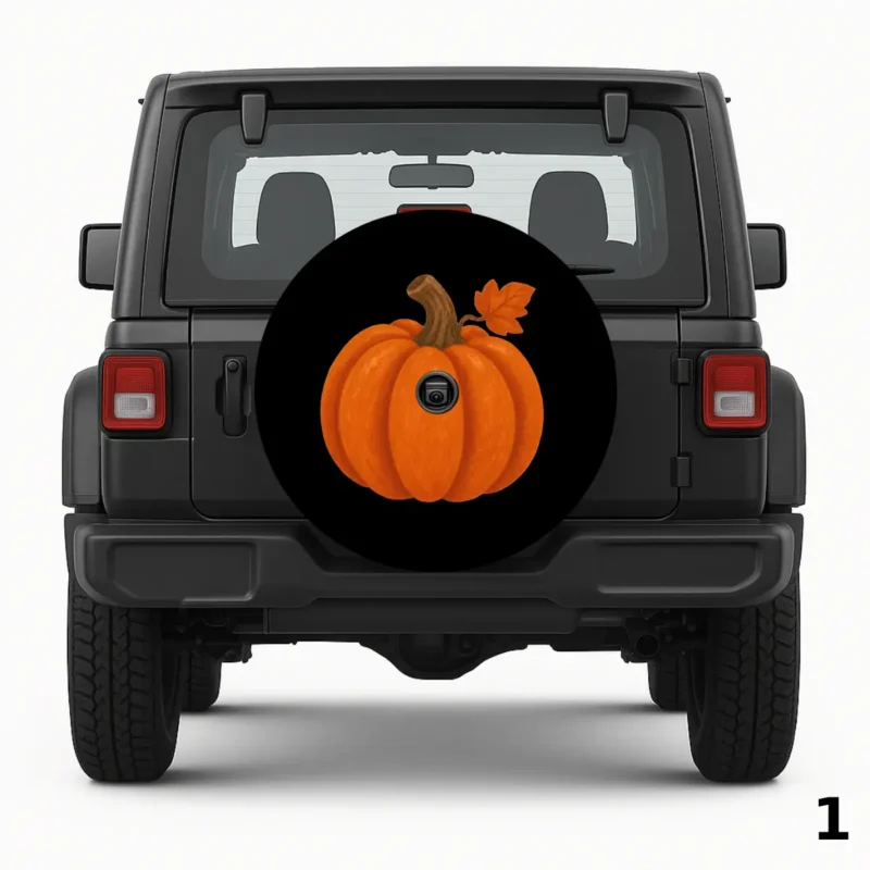 =Pumpkin Spare Tire Cover