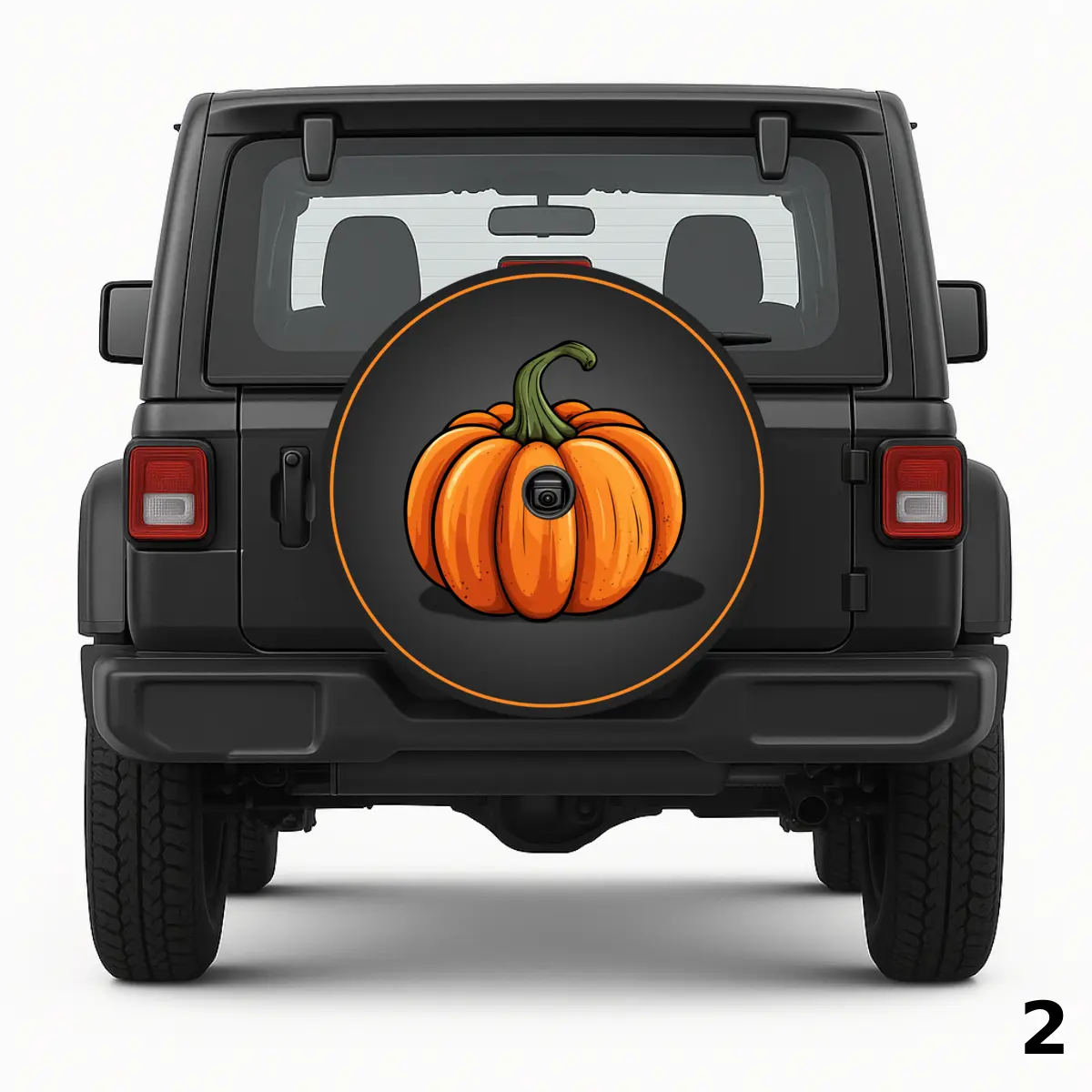 =Pumpkin Spare Tire Cover