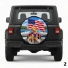 =Pup On Boat Spare Tire Cover