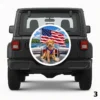 =Pup On Boat Spare Tire Cover