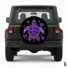 =Purple Sea Turtle Spare Tire Cover