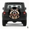=Raccoon Face Spare Tire Cover