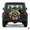 =Raccoon Face Spare Tire Cover