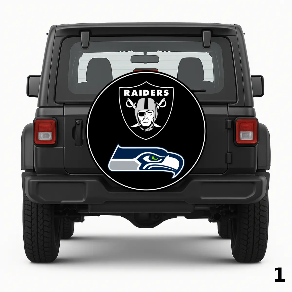 =Raiders & Spare Tire Cover