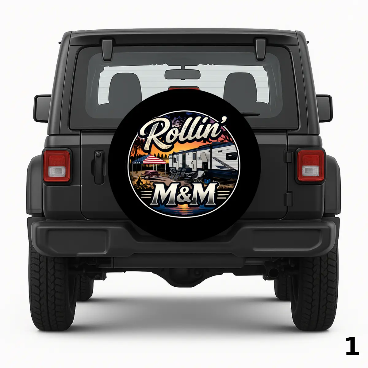 =Rollin M&M Spare Tire Cover