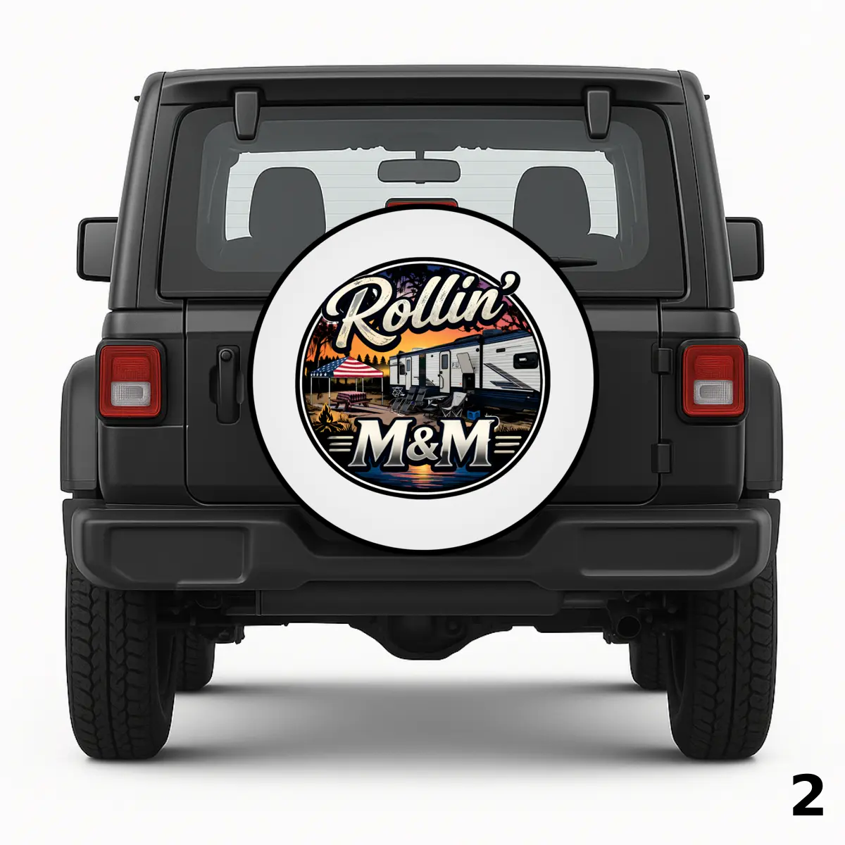 =Rollin M&M Spare Tire Cover