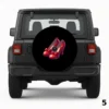 =Ruby Red Slippers Spare Tire Cover