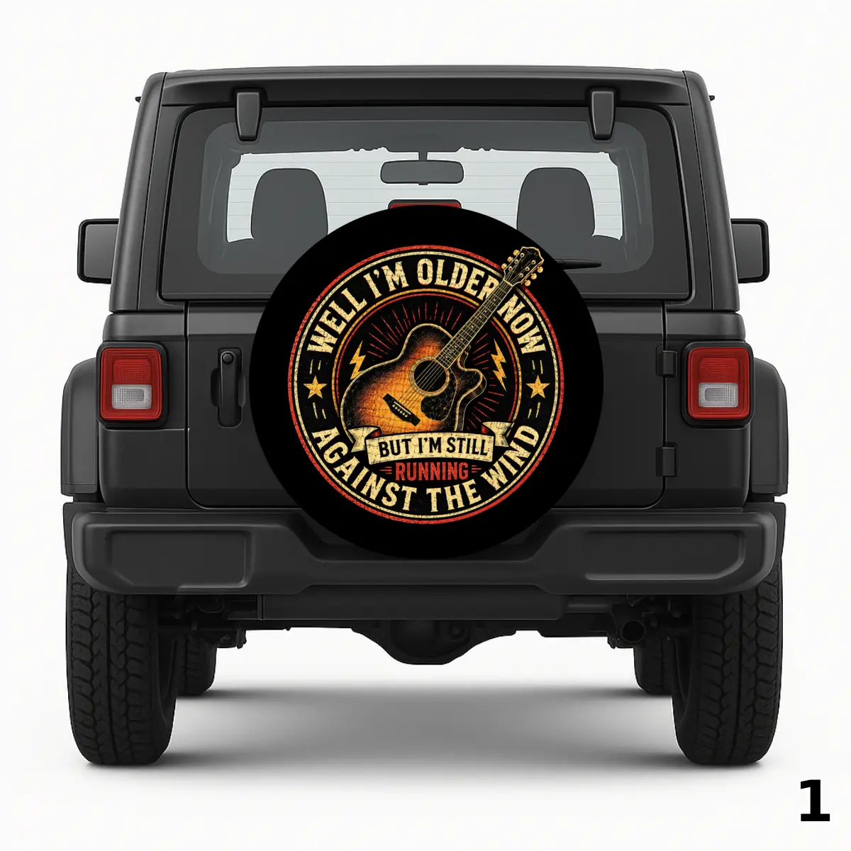 =Runnin' Against The Wind Spare Tire Cover