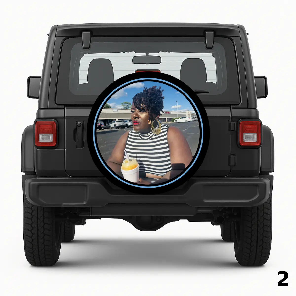 =Self Portrait Spare Tire Cover