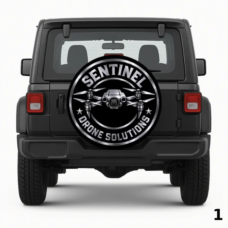 =Sentinel Drone Solutions Spare Tire Cover
