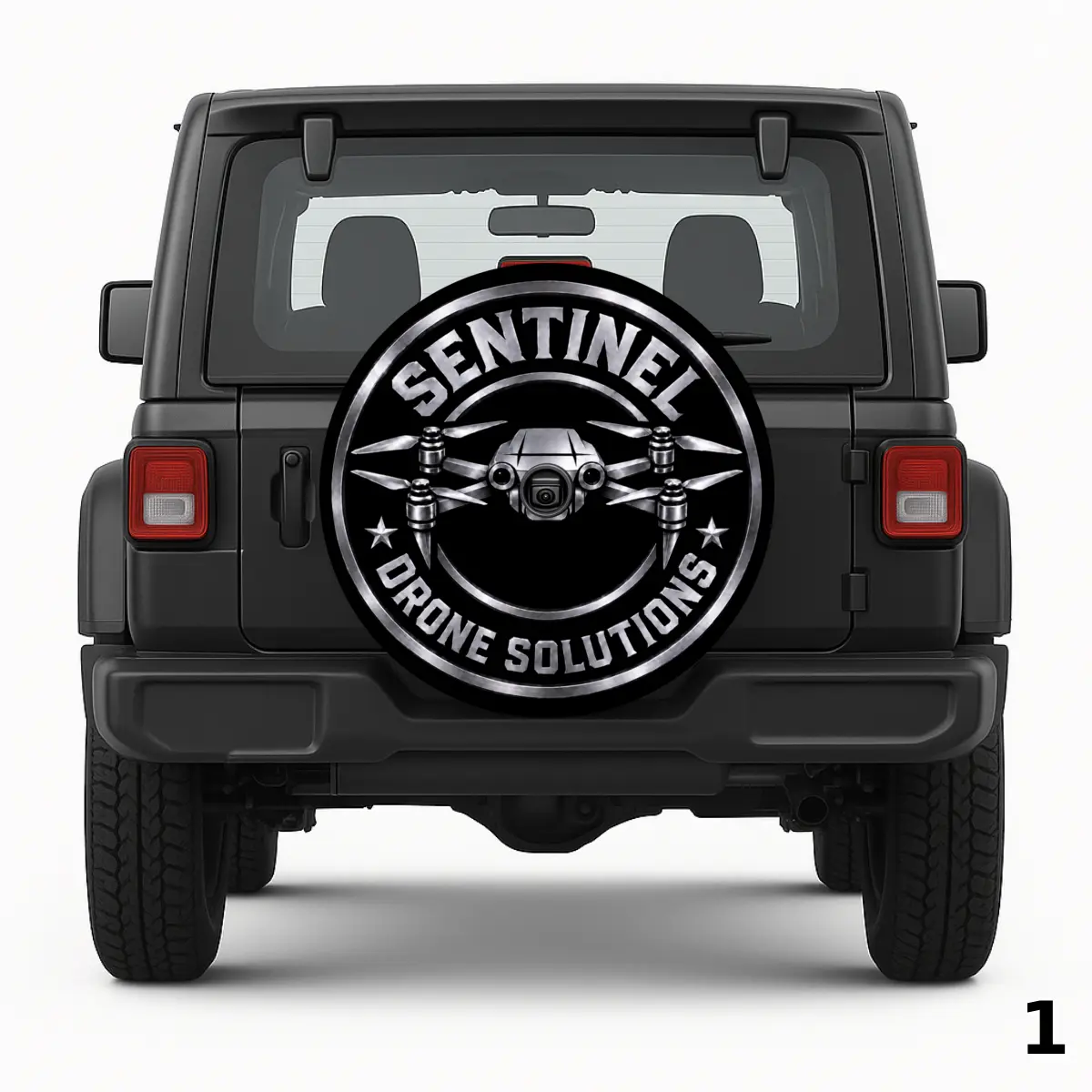 =Sentinel Drone Solutions Spare Tire Cover