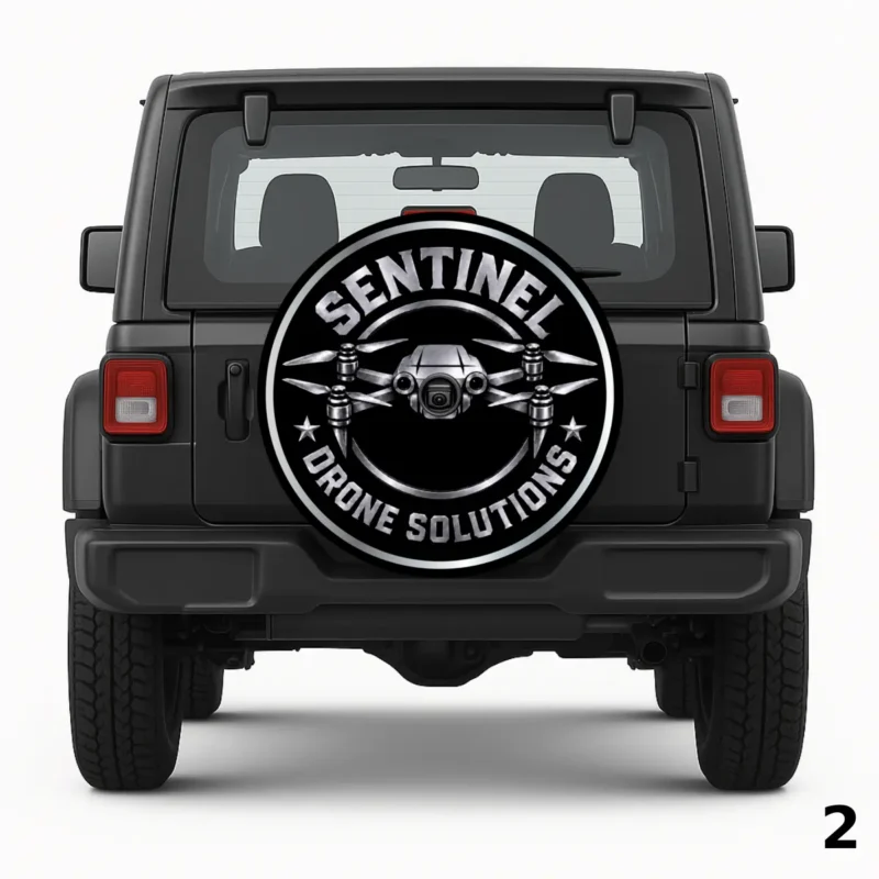 =Sentinel Drone Solutions Spare Tire Cover