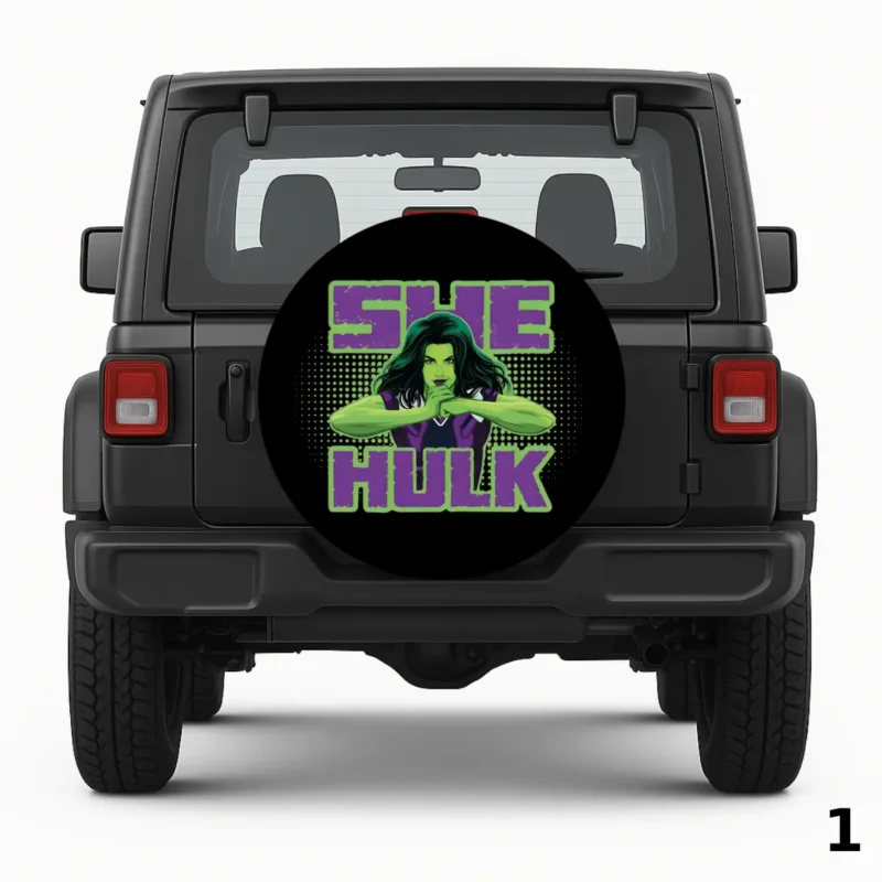 =She Hulk Spare Tire Cover