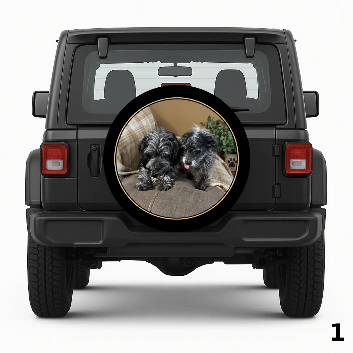 =Side by Side Spare Tire Cover