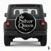 =Silver Queen Spare Tire Cover