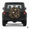 =Skulls Design Spare Tire Cover
