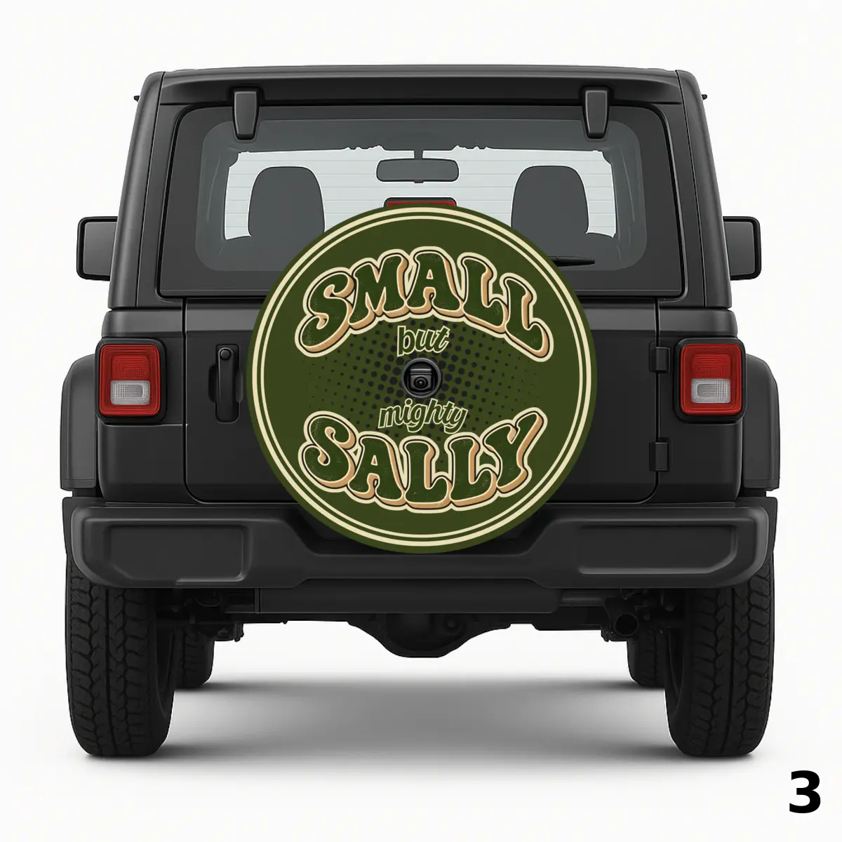 =Small But Mighty Sally Spare Tire Cover