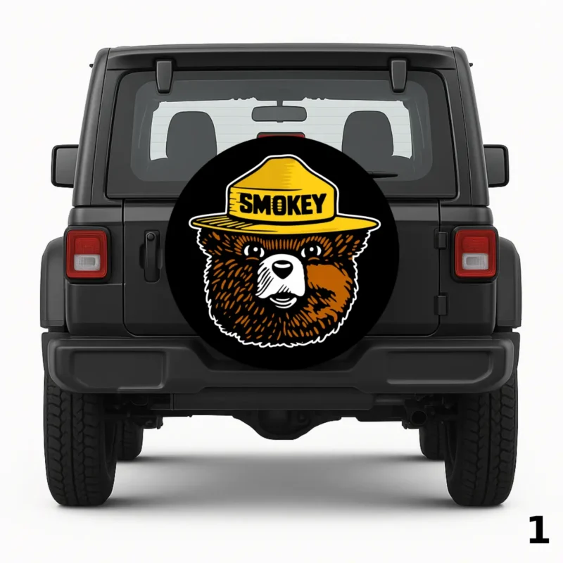 =Smokey Spare Tire Cover