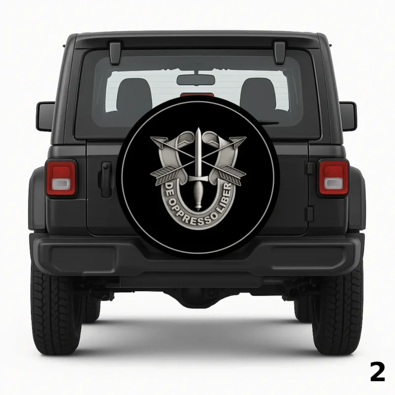 =Special Forces Emblem Spare Tire Cover