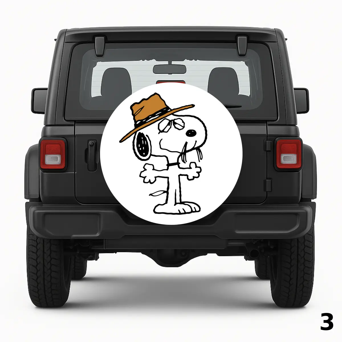 =Spike From The Peanuts Spare Tire Cover