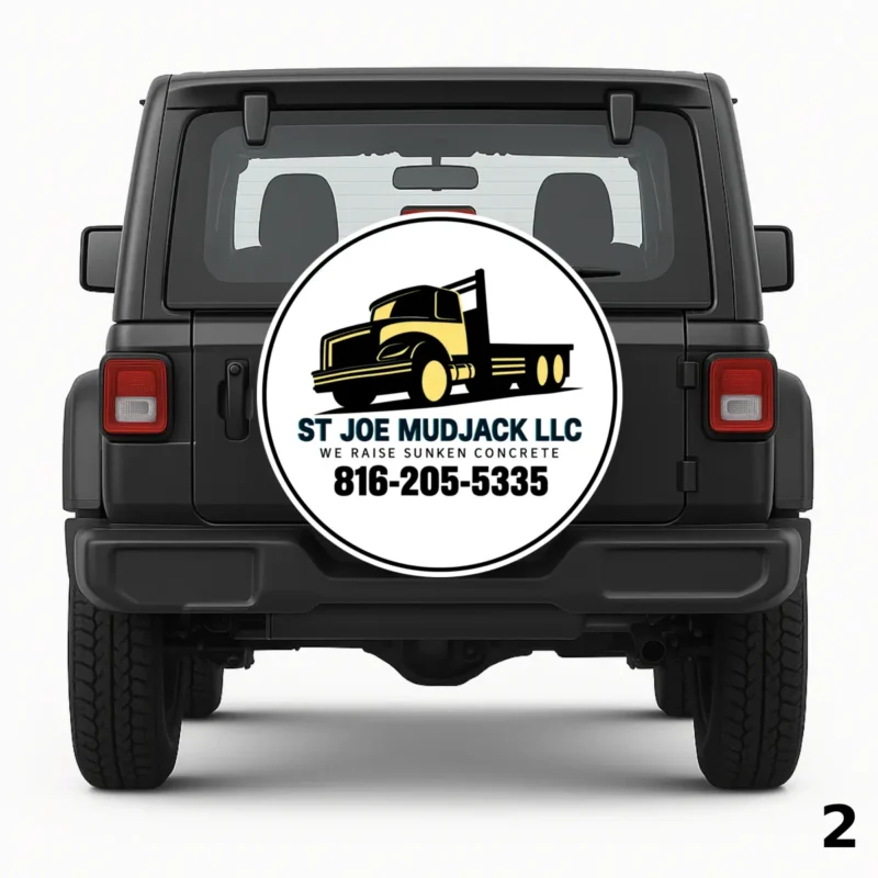 =St Joe Mudjack LLC Spare Tire Cover