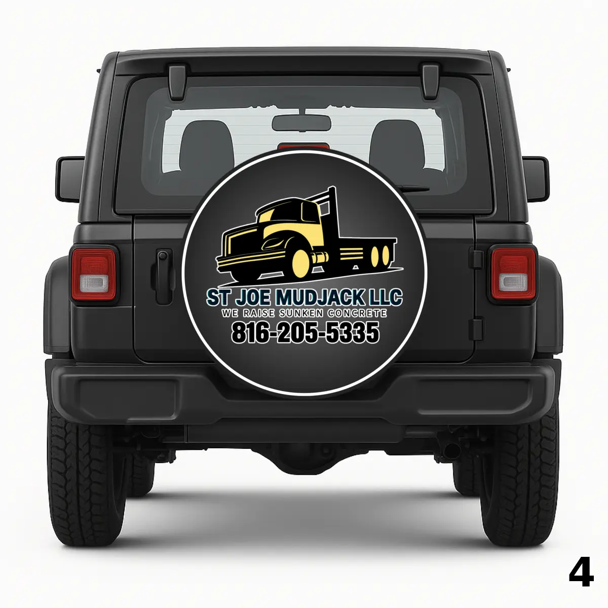 =St Joe Mudjack LLC Spare Tire Cover