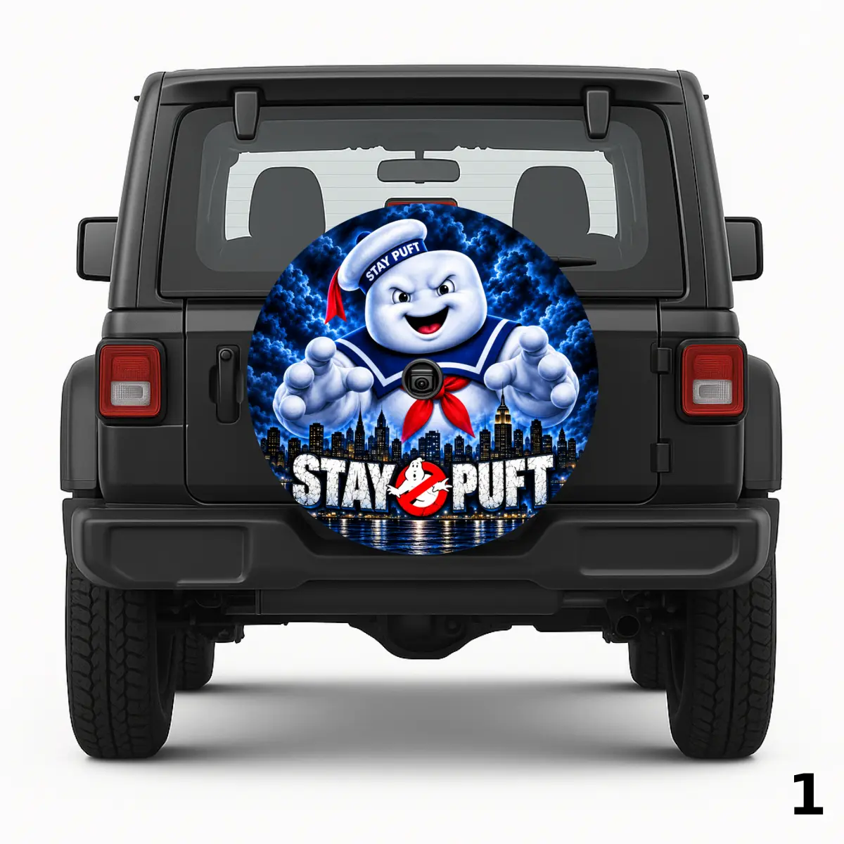 =Stay Puft Spare Tire Cover